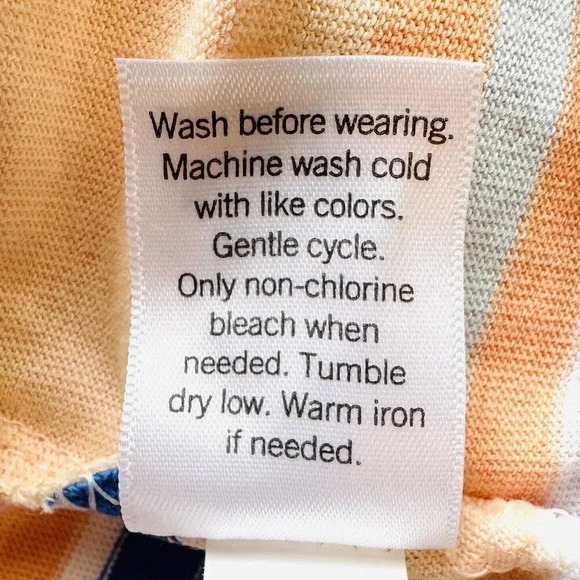 NWT SO Juniors Long Sleeve Pullover Round Neck Striped 100% Cotton Shirt Sz XXL - Picture 12 of 12